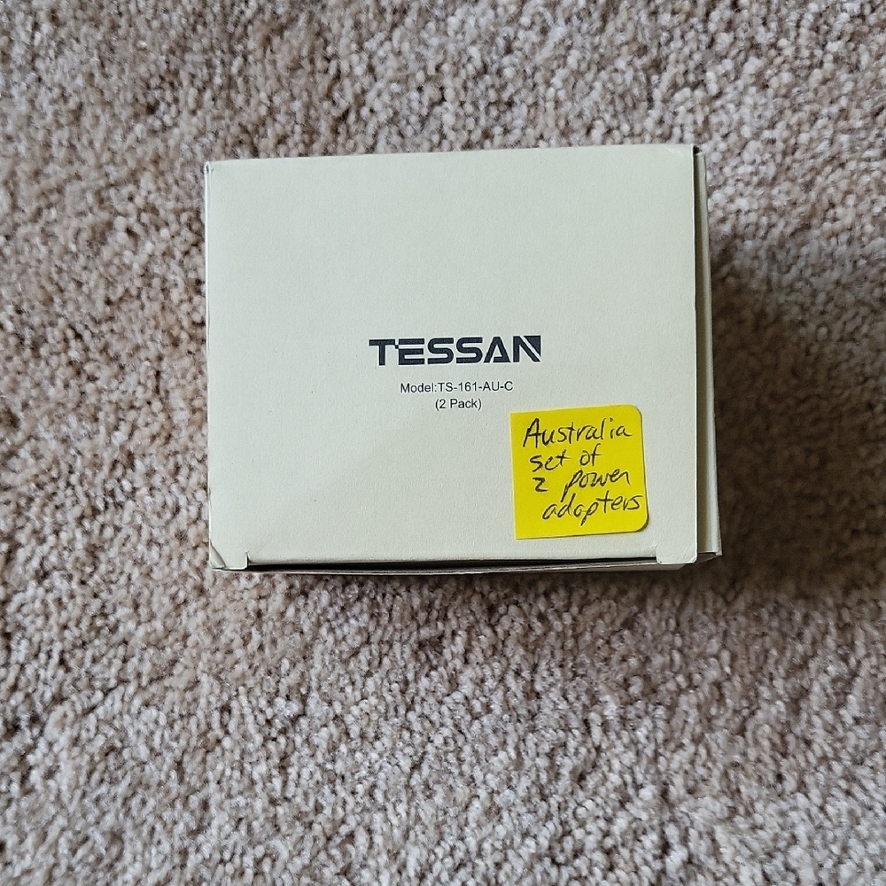 TESSAN Power Adapters Set For Australia And New Zealand